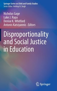 cover of the book Disproportionality and Social Justice in Education