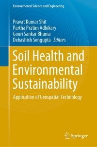 cover of the book Soil Health and Environmental Sustainability: Application of Geospatial Technology