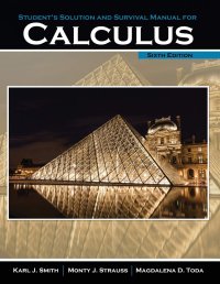 cover of the book Student's Solution and Survival Manual for Calculus