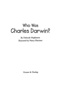 cover of the book Who Was Charles Darwin?