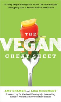 cover of the book The Vegan Cheat Sheet: Your Take-Everywhere Guide to Plant-based Eating