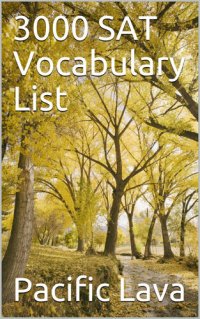 cover of the book 3000 SAT Vocabulary List