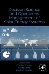 cover of the book Decision Science and Operations Management of Solar Energy Systems