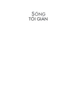 cover of the book Sống Tối Giản