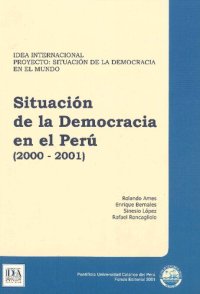 cover of the book Situación de la democracia en el Perú (2000-2001)