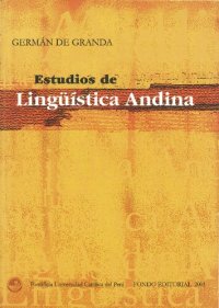 cover of the book Estudios de lingüística andina