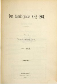 cover of the book Den dansk-tydske krig 1864