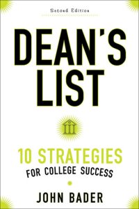 cover of the book Dean's List: Ten Strategies for College Success