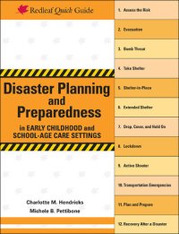 cover of the book Disaster Planning and Preparedness in Early Childhood and School-Age Care Settings