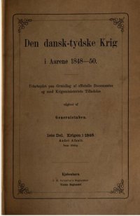 cover of the book Den dansk-tydske Krig i Aarene 1848-1850