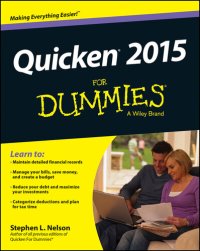 cover of the book Quicken 2015 For Dummies