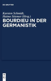 cover of the book Bourdieu in der Germanistik