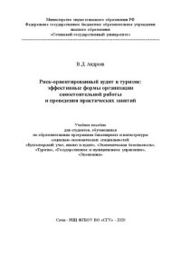 cover of the book Риск-ориентированный аудит в туризме: эффективные формы организации самостоятельной работы и проведения практических занятий: учеб. пособие