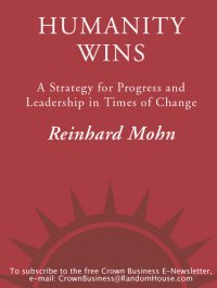 cover of the book Humanity Wins: A Strategy for Progress and Leadership in Times of Change