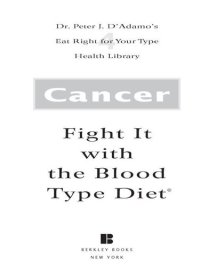 cover of the book Cancer: Fight It with the Blood Type Diet