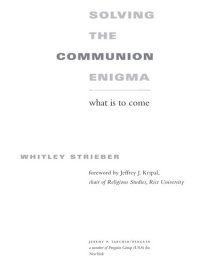 cover of the book Solving the Communion Enigma: What Is to Come