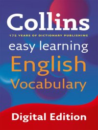 cover of the book Easy Learning English Vocabulary (Collins Easy Learning English)