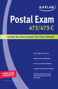 cover of the book Kaplan Postal Exam 473/473-C