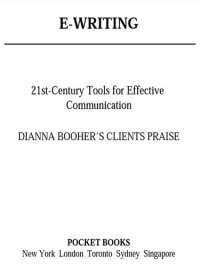 cover of the book E-Writing: 21st-Century Tools for Effective Communication