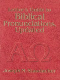 cover of the book Lector's Guide to Biblical Pronunciations, Updated