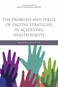 cover of the book The Promises and Perils of Digital Strategies in Achieving Health Equity: Workshop Summary