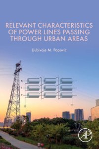 cover of the book Relevant Characteristics of Power Lines Passing through Urban Areas