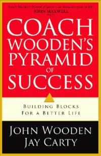 cover of the book Coach Wooden's Pyramid of Success: Building Blocks for a Better Life