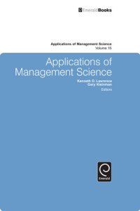 cover of the book Applications of Management Science