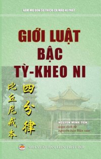 cover of the book Giới luật bậc tỳ-kheo-ni