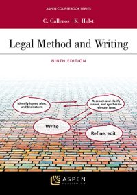 cover of the book Legal Method and Writing I: Predictive Writing