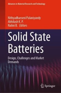 cover of the book Solid State Batteries: Design, Challenges and Market Demands