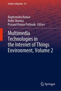 cover of the book Multimedia Technologies in the Internet of Things Environment, Volume 2