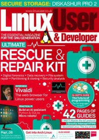 cover of the book Linux User & Developer 186 - Ultimate Rescue and Repair Kit