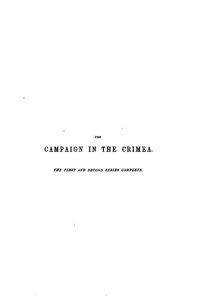 cover of the book The Campaign in the Crimea: An historical sketch