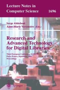 cover of the book Research and Advanced Technology for Digital Libraries: Third European Conference, ECDL’99 Paris, France, September 22–24, 1999 Proceedings