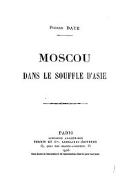 cover of the book Moscou dans le souffle d'Asie