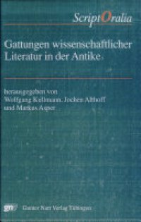 cover of the book Gattungen wissenschaftlicher Literatur in der Antike