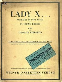 cover of the book Lady X