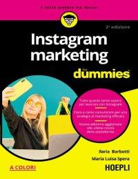 cover of the book Instagram marketing for Dummies