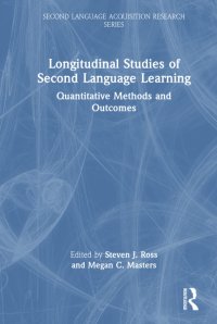 cover of the book Longitudinal Studies of Second Language Learning