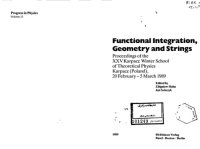 cover of the book Functional integration, geometry, and strings