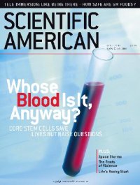 cover of the book Scientific American (April 2001)