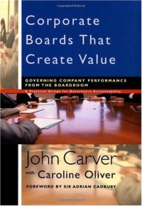 cover of the book Corporate Boards that Create Value