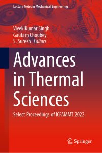 cover of the book Advances in Thermal Sciences: Select Proceedings of ICFAMMT 2022