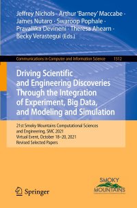 cover of the book Driving Scientific and Engineering Discoveries Through the Integration of Experiment, Big Data, and Modeling and Simulation