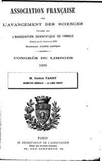 cover of the book GÉOMÉTRIE GÉNÉRALE. - LA LIGNE DROITE