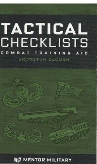 cover of the book Tactical Checklists: Combat Training Aid