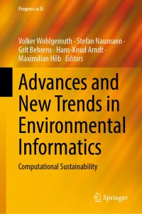 cover of the book Advances and New Trends in Environmental Informatics: Environmental Informatics and the UN Sustainable Development Goals