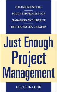 cover of the book Just Enough Project Management: The Indispensable Four-step Process for Managing Any Project, Better, Faster, Cheaper