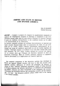 cover of the book Empire and State in British and Spanish America